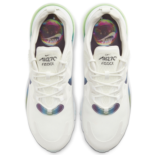 ✨ Nike Air Max 270 React – White Iridescent Edition ✨