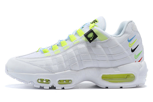 Nike Air Max 95 – White Neon Multi-Swoosh Edition