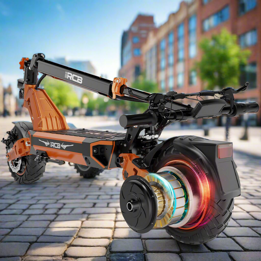 E-Scooter D7/D7 PRO ABE (Premium Version), NFC/Blinker/APP, 90-120KM Reichweite 27 Ah