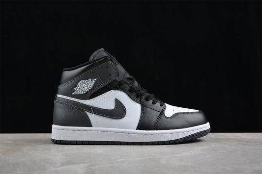 Air Jordan 1 Mid – Shadow Black & Grey Edition